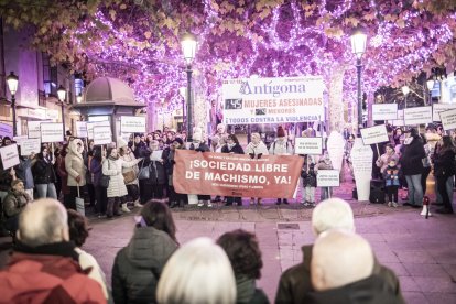 La manifestación recorrio las calles centrales de la ciudad