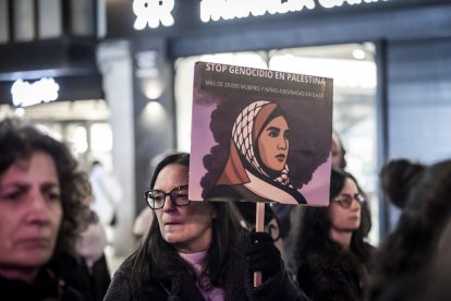 La manifestación recorrio las calles centrales de la ciudad