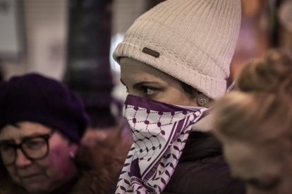 La manifestación recorrio las calles centrales de la ciudad