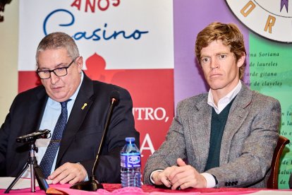 El Casino Amistad Numancia ha sido escenario de una emotiva ceremonia de la Peña Taurina Soriana