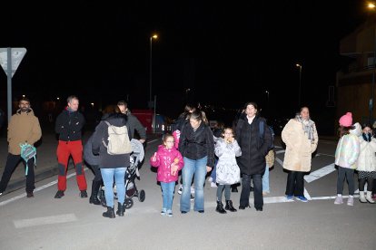 La Navidad da comienzo en Golmayo con el encendido de un árbol navideño.