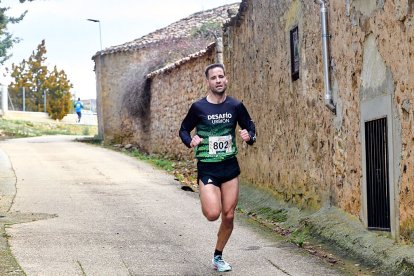 Jordán Lázaro en un momento del recorrido.