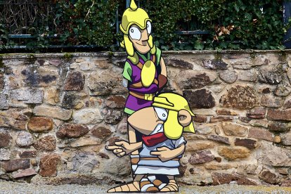 Un total de 341 participantes en la prueba garreña en una mañana invernal.