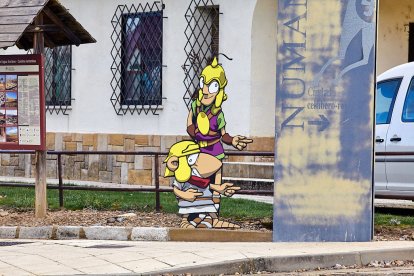 Un total de 341 participantes en la prueba garreña en una mañana invernal.