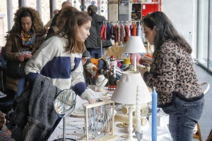 Mercado Artesano de este domingo en Soria capital.