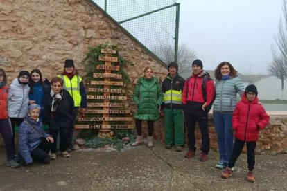 El Belén ya está instalado en el refugio de pastores