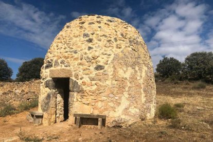 El Belén ya está instalado en el refugio de pastores