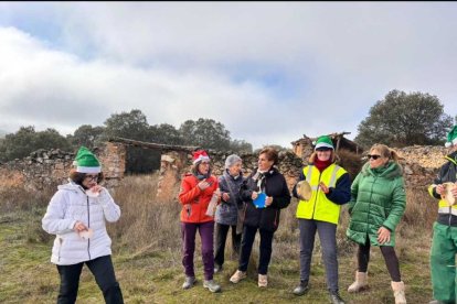 El Belén ya está instalado en el refugio de pastores