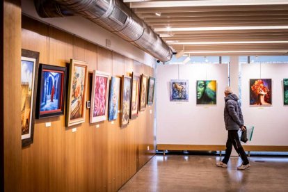 La muestra acoge las obras del pintor bajo el nombre: Sentimiento