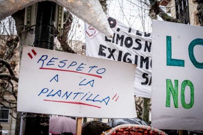 Los empleados viven una situación crítica