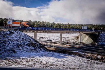 Complicaciones en la carretera y paseos pisando nieve