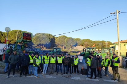 Las concentraciones más representativas fueron en la Venta de Valcorba y San Esteban.