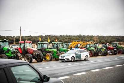 Las concentraciones más representativas fueron en la Venta de Valcorba y San Esteban.