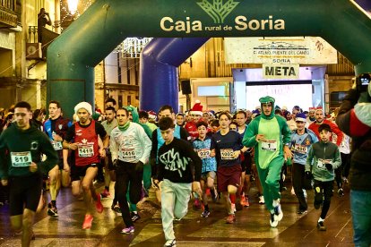 Imagen de la XXX edición de la Carrera de Navidad y sus 1.725 inscritos.