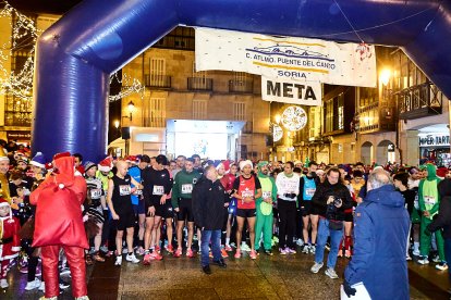 Imagen de la XXX edición de la Carrera de Navidad y sus 1.725 inscritos.