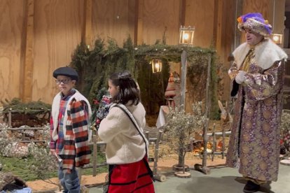 Los niños llenaron de ilusión el recinto