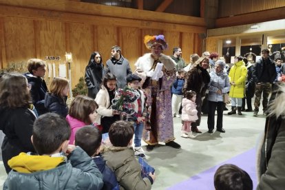 Los niños llenaron de ilusión el recinto