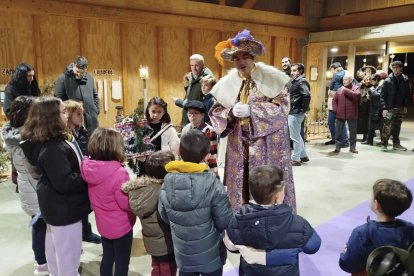 Los niños llenaron de ilusión el recinto