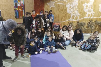 Los niños llenaron de ilusión el recinto