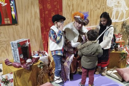 Los niños llenaron de ilusión el recinto