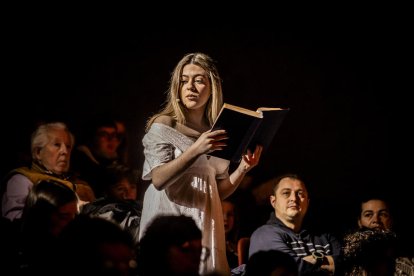 Al principio del concierto se produjo el estreno de la obra compuesta por el soriano