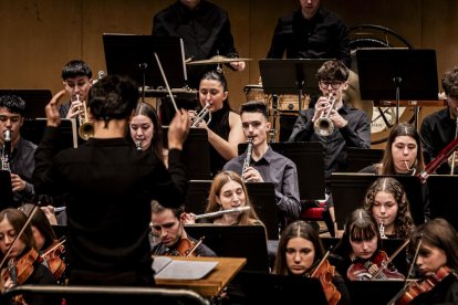 Al principio del concierto se produjo el estreno de la obra compuesta por el soriano