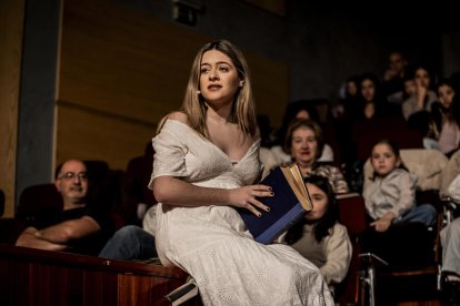 Al principio del concierto se produjo el estreno de la obra compuesta por el soriano