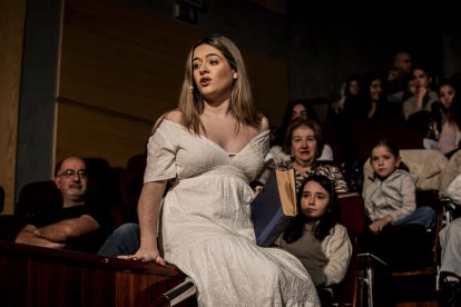 Al principio del concierto se produjo el estreno de la obra compuesta por el soriano