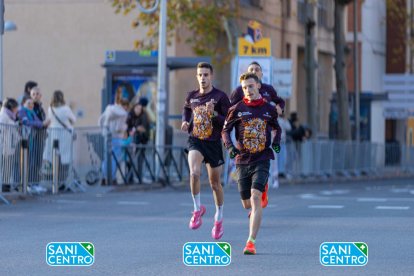 Edgar Val durante la disputa de la prueba.
