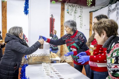 Buen chocolate y roscón para los vecinos