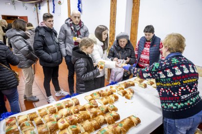 Buen chocolate y roscón para los vecinos