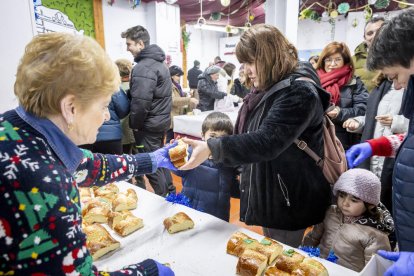Buen chocolate y roscón para los vecinos