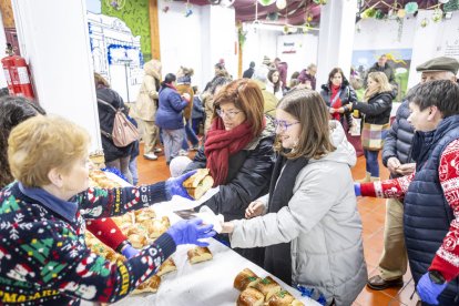 Buen chocolate y roscón para los vecinos