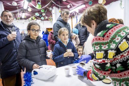 Buen chocolate y roscón para los vecinos