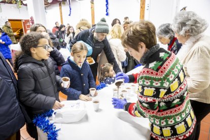 Buen chocolate y roscón para los vecinos
