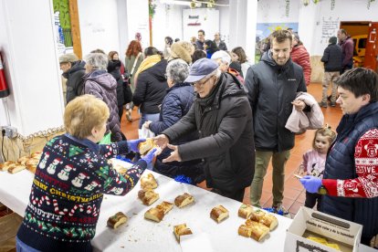 Buen chocolate y roscón para los vecinos
