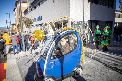 Alegre recorrido de los Reyes Magos.