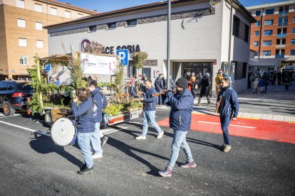 Alegre recorrido de los Reyes Magos.
