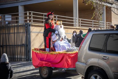 Alegre recorrido de los Reyes Magos.