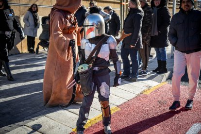 Alegre recorrido de los Reyes Magos.