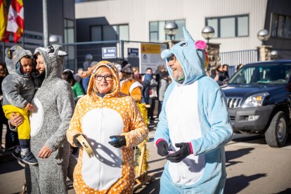 Alegre recorrido de los Reyes Magos.