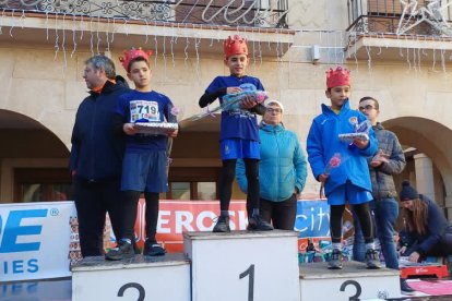 San Esteban de Gormaz acogió esta mañana una animada jornada de running y convivencia.
