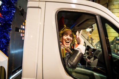 Una preciosa y colorida marcha acompañó a los Reyes Magos.