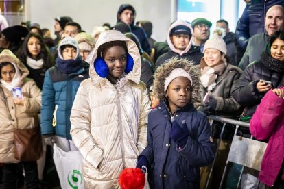 Una preciosa y colorida marcha acompañó a los Reyes Magos.