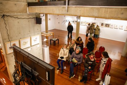 La cita tuvo lugar en el Centro Cultural Palacio de la Audiencia.