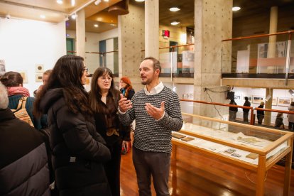 La cita tuvo lugar en el Centro Cultural Palacio de la Audiencia.