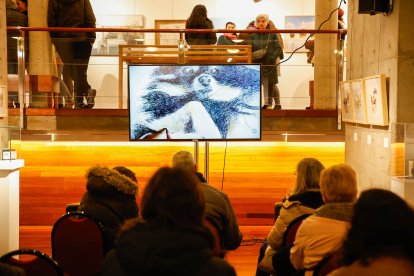La cita tuvo lugar en el Centro Cultural Palacio de la Audiencia.