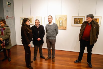 La cita tuvo lugar en el Centro Cultural Palacio de la Audiencia.