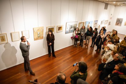 La cita tuvo lugar en el Centro Cultural Palacio de la Audiencia.