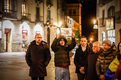 La comunidad venezolana se concentra para festejar el fin del régimen de Nicolás Maduro.